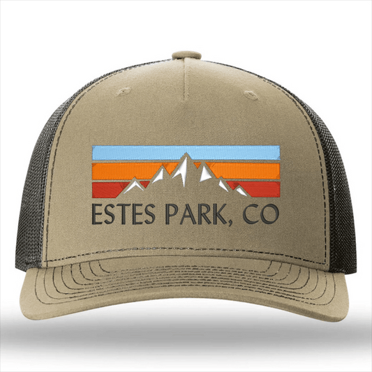 3 Color Sky with Snow Mountain and Text (PERSONALIZE)