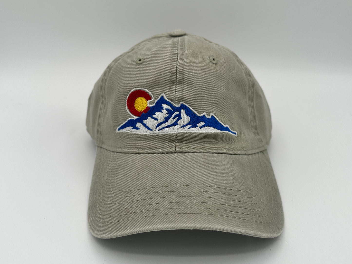 Snow Capped Mountains CO Sun