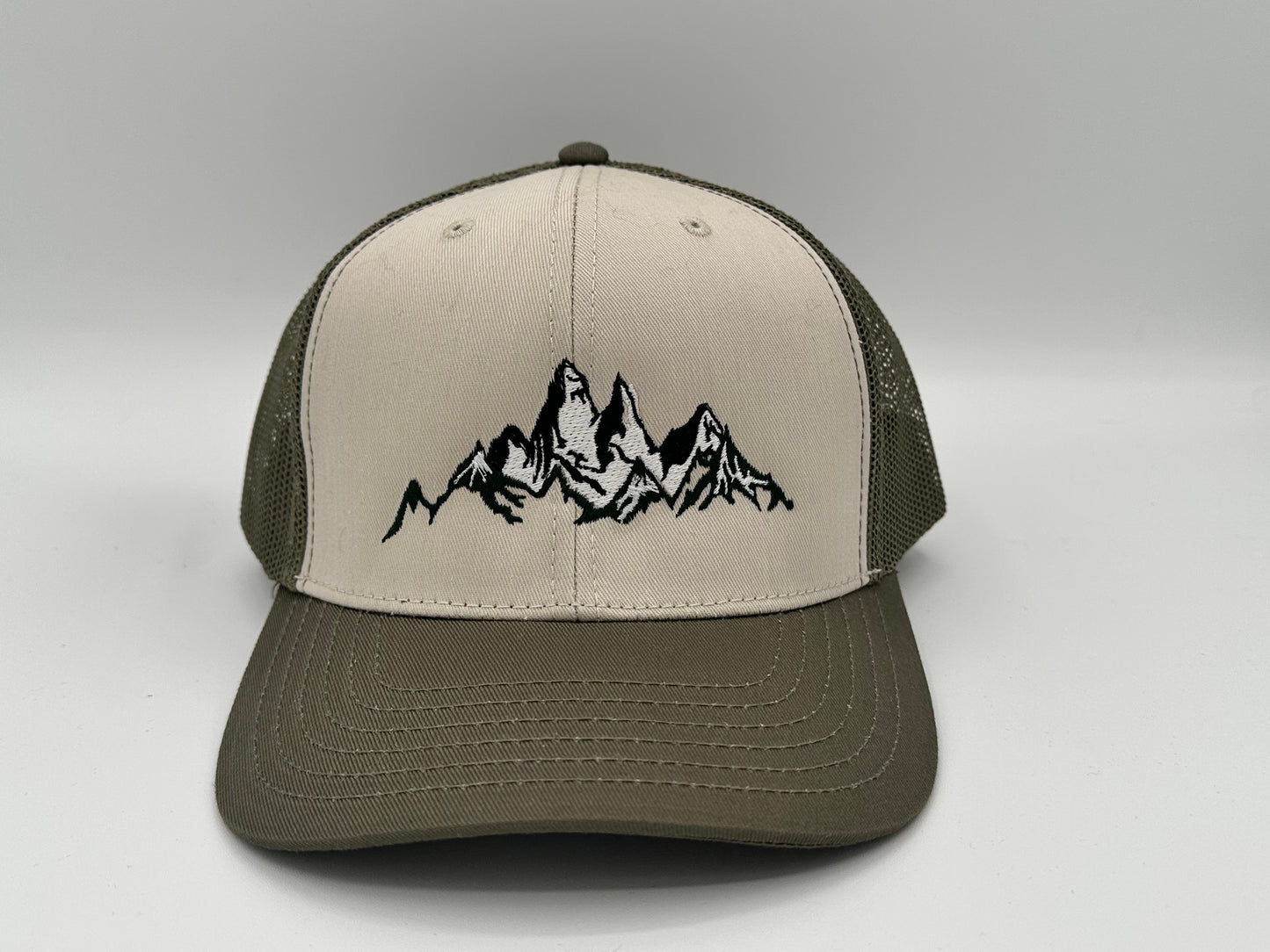Mountain Cap  - Silhouette Design - Tall Peaks