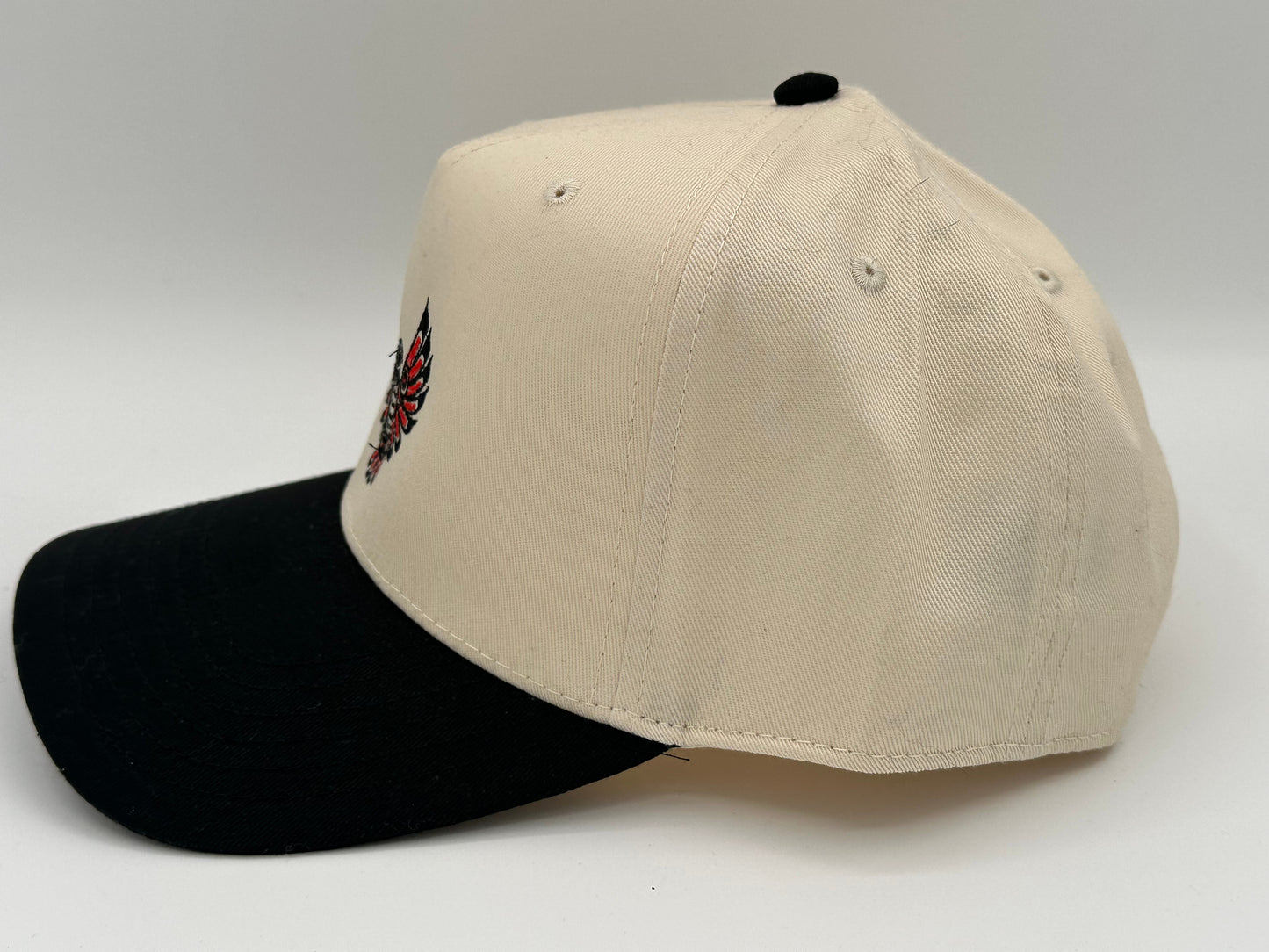 Cap - Native American Eagle Black-Red
