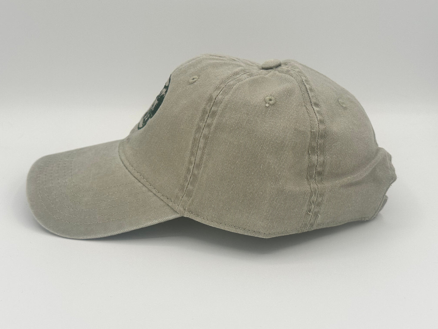 Baseball Cap with Trees, Mountains and Bears with ASPEN Silhouette